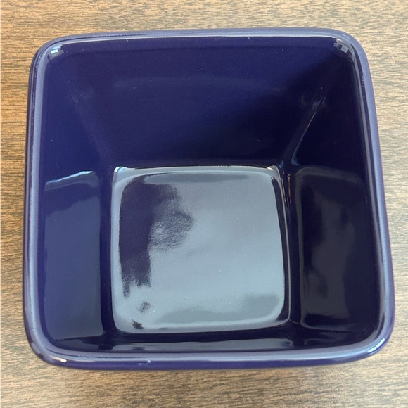 PAMPERED CHEF SIMPLE ADDITIONS PURPLE SMALL SQUARE DIP SERVING BOWL & PLATE SET - Picture 2 of 6